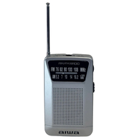 aiwa ポータブルポケットラジオ GAA4-PPR0001-SV