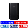 マウスコンピューター デスクトップパソコン パソコン本体のみ e angle select G TUNE ブラック EGPDGI714G56T321F3B