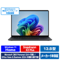 マイクロソフト Surface Laptop(第 8 世代) 13．8インチ Snapdragon X2 Plus/16/512 ブラック EP2-59038