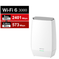 バッファロー 無線LAN親機 11ax/ac/n/a/g/b 2401+573Mbps AirStation ホワイト WNR-3000AX4