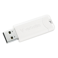 Verbatim USB3．2対応抗菌USBメモリー(64GB)スライド式 ホワイト USBSPS64GWVE