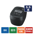 象印 圧力IH炊飯ジャー炎舞炊き(5．5合炊き) e angle select ブラック NW-NH10E4-BA