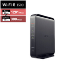 バッファロー 無線LAN親機11ax/ac/n/a/g/b 1201+300Mbps ブラック WSR-1500AX2L