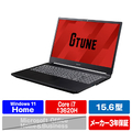 マウスコンピューター 15．6型ゲーミングノートパソコン e angle select G TUNE ブラック EDP5I7G70161TB